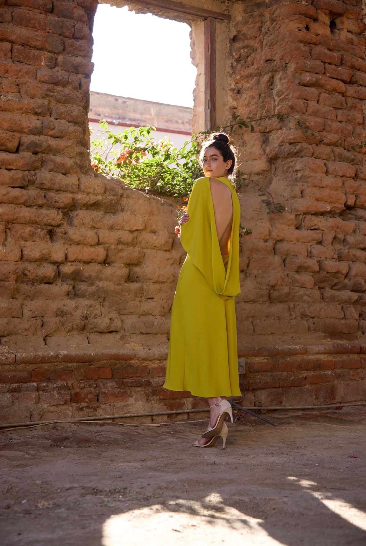 Vestido Escote Columpio