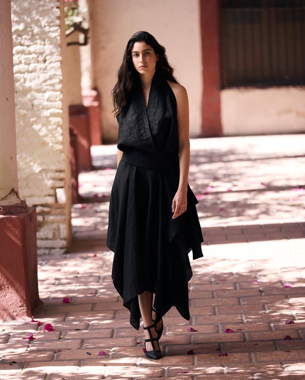 Crop Halter Bombacho