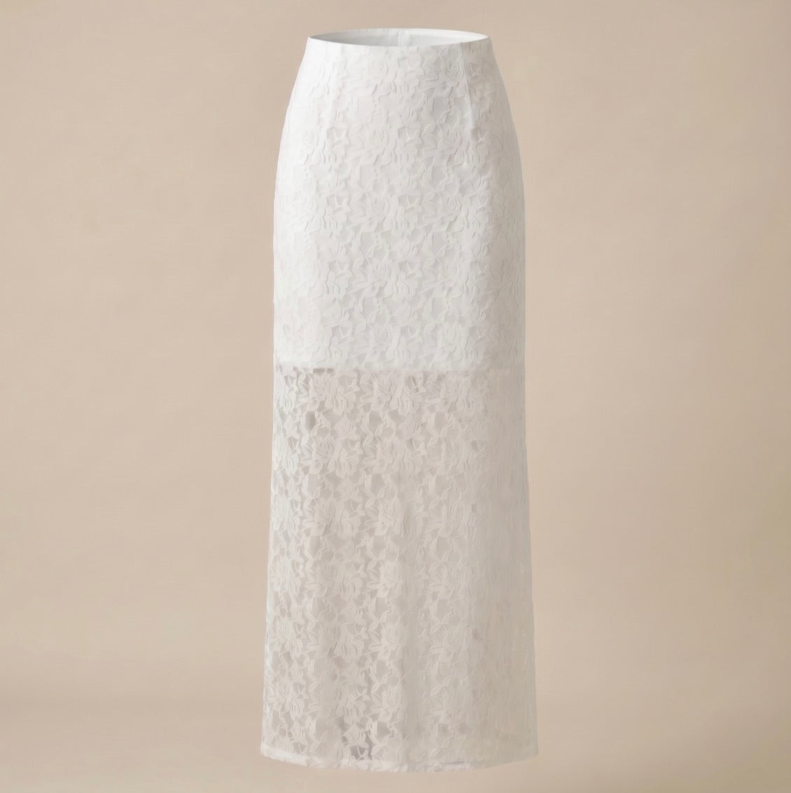 Falda Larga Encaje SC 03-26