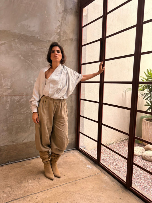 Pantalón Curvas Moka