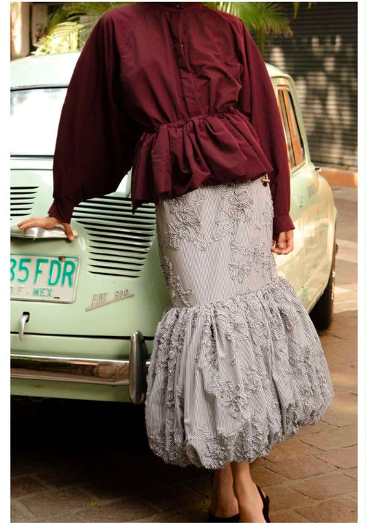 Falda Bordada S21 07-26