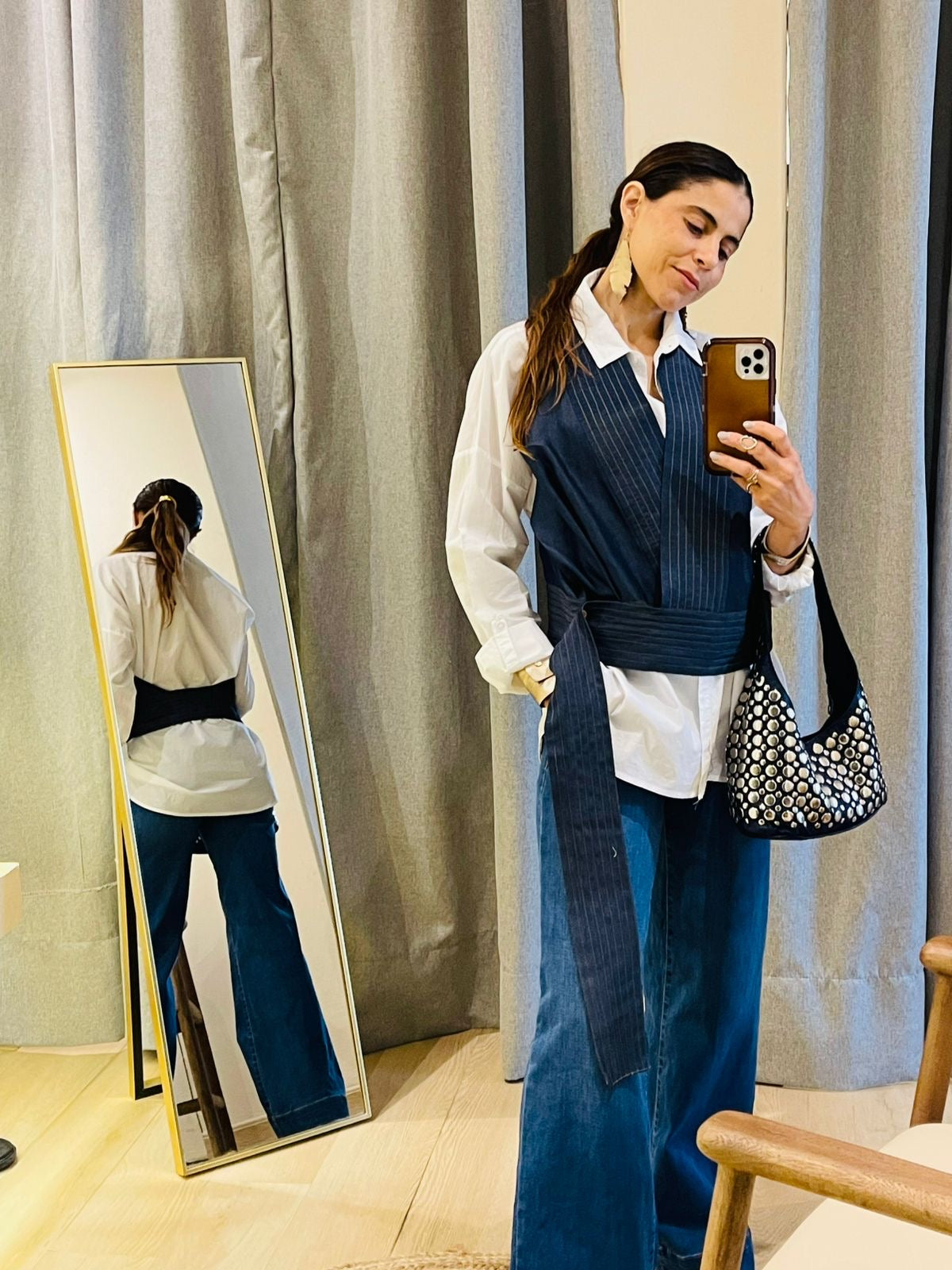 Crop Halter Bombacho