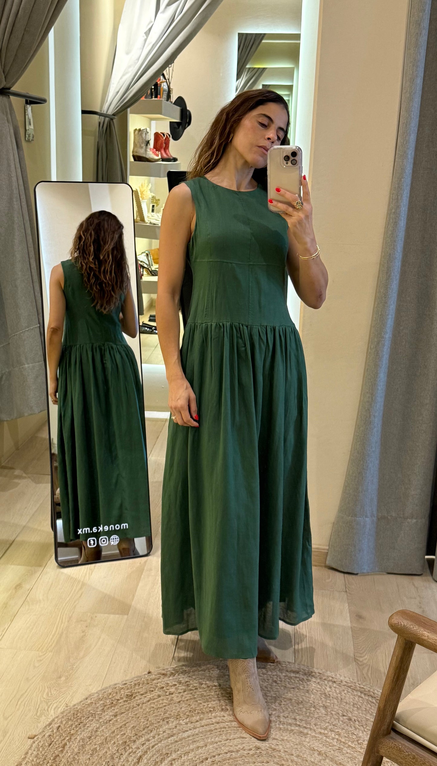 Vestido verde