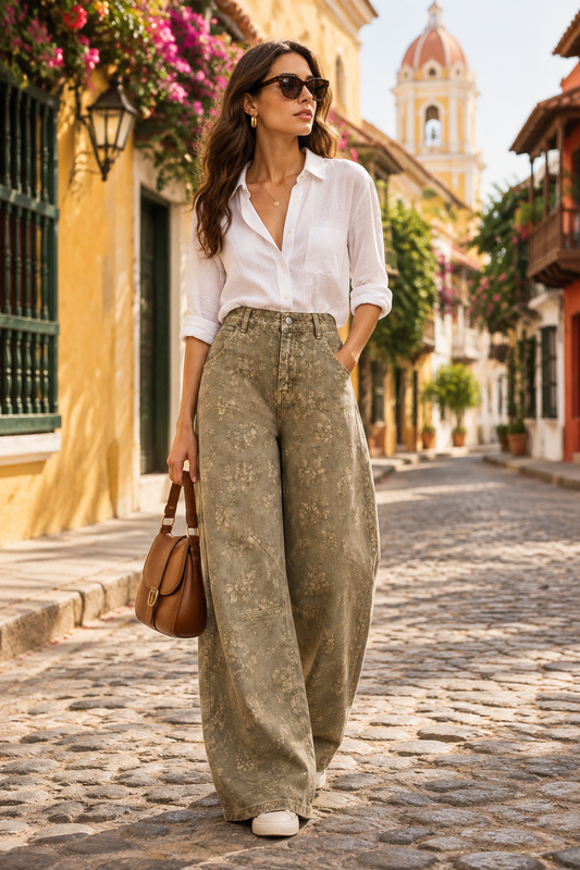 Pantalón Bordado SC 08-26