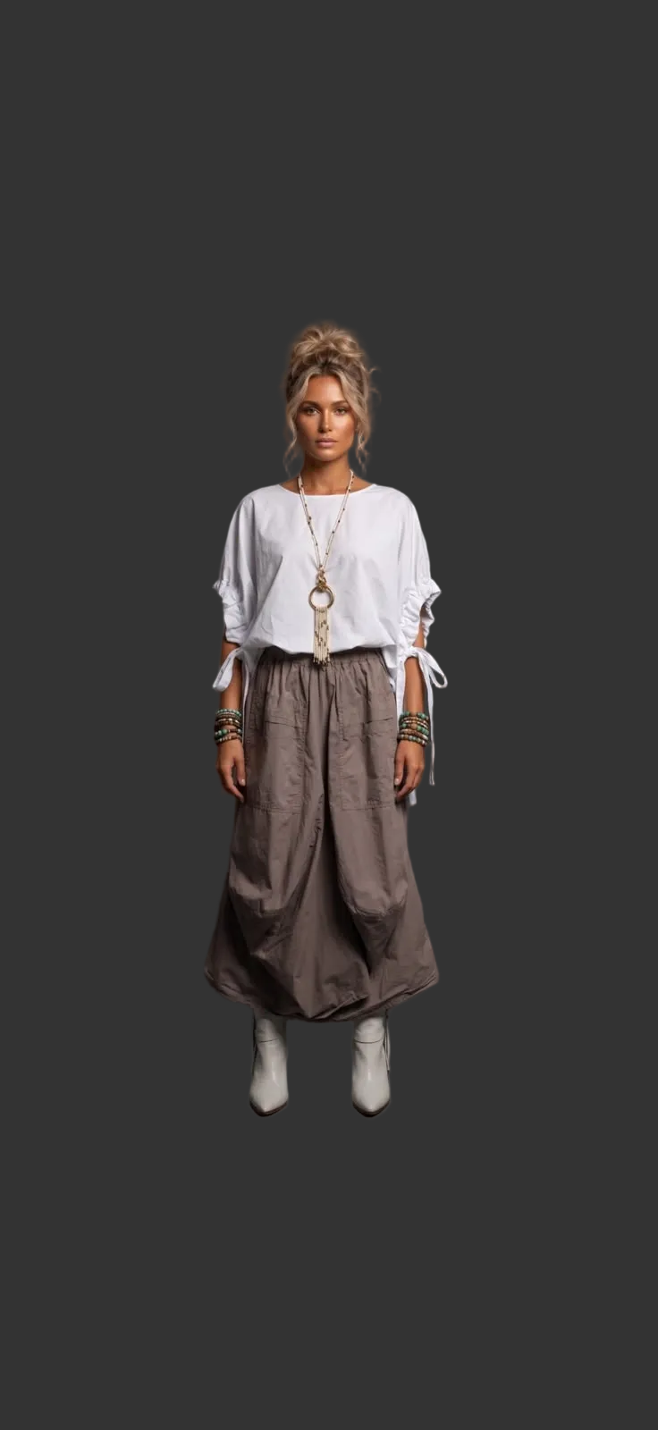 SK Blusa Asimétrica