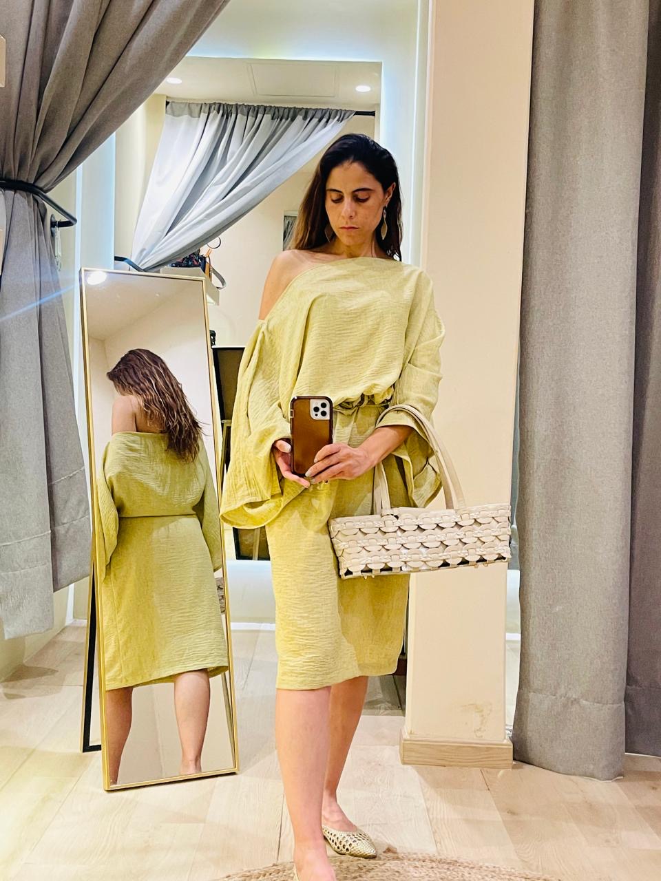 Vestido Pescador Verde