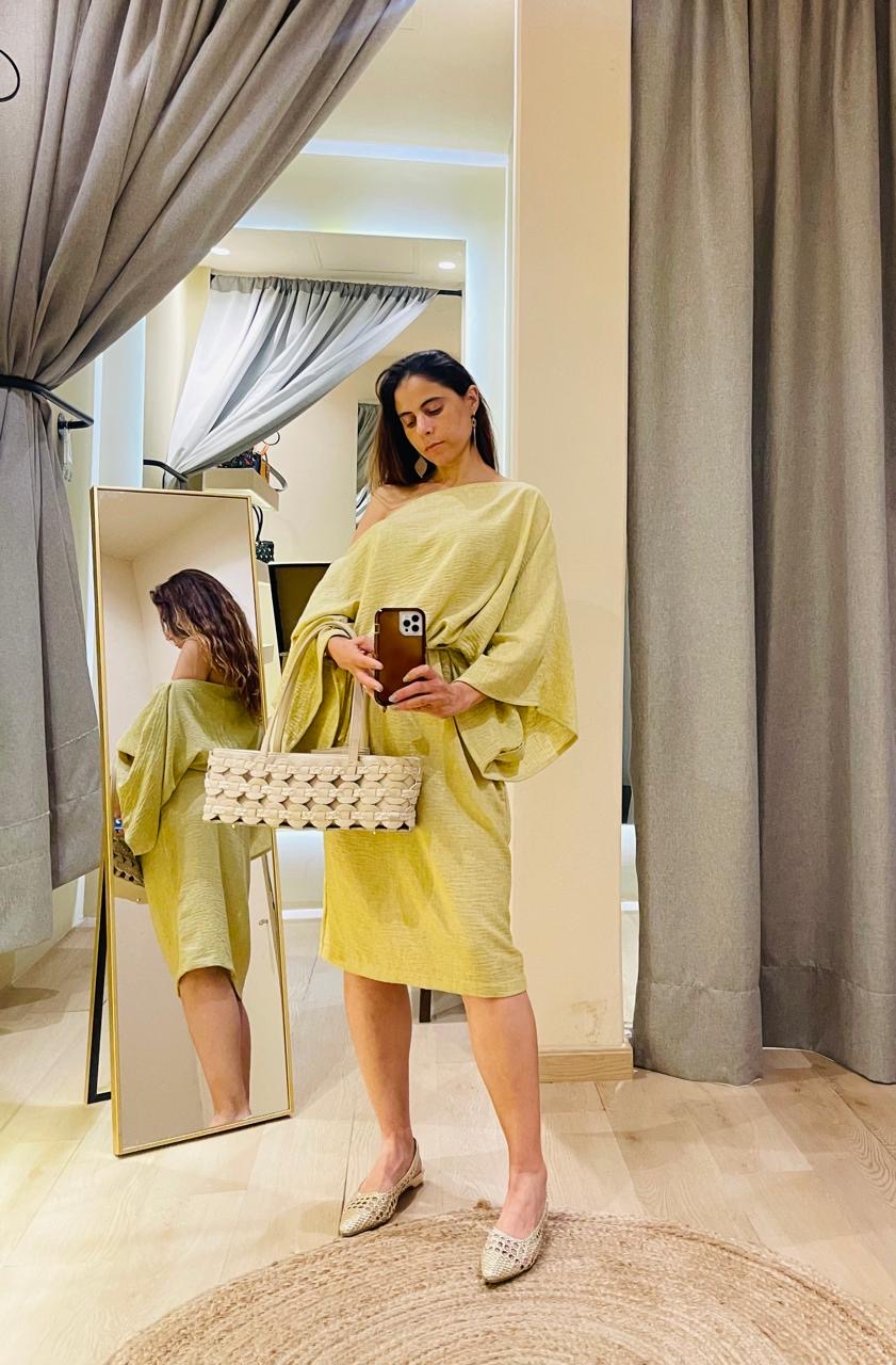 Vestido Pescador Verde