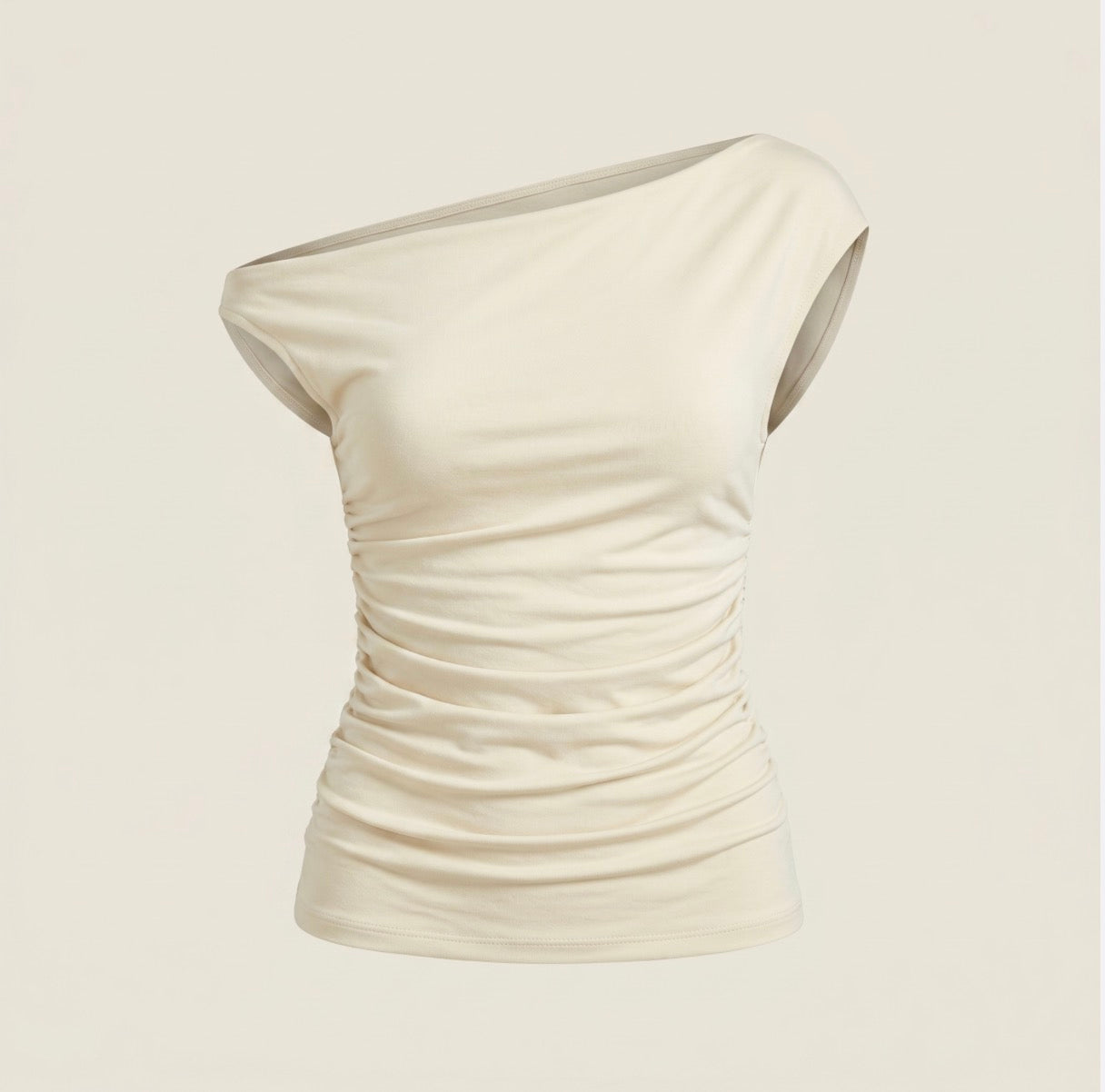 Blusa Fluida Un Hombro Versátil SC 05-26