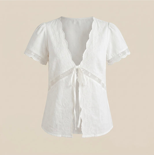 Blusa Algodón Fluida Casual SC 05-26