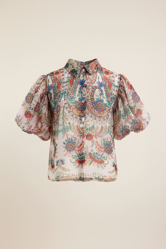 Blusa Fluida Estampado Casual SC 05-26