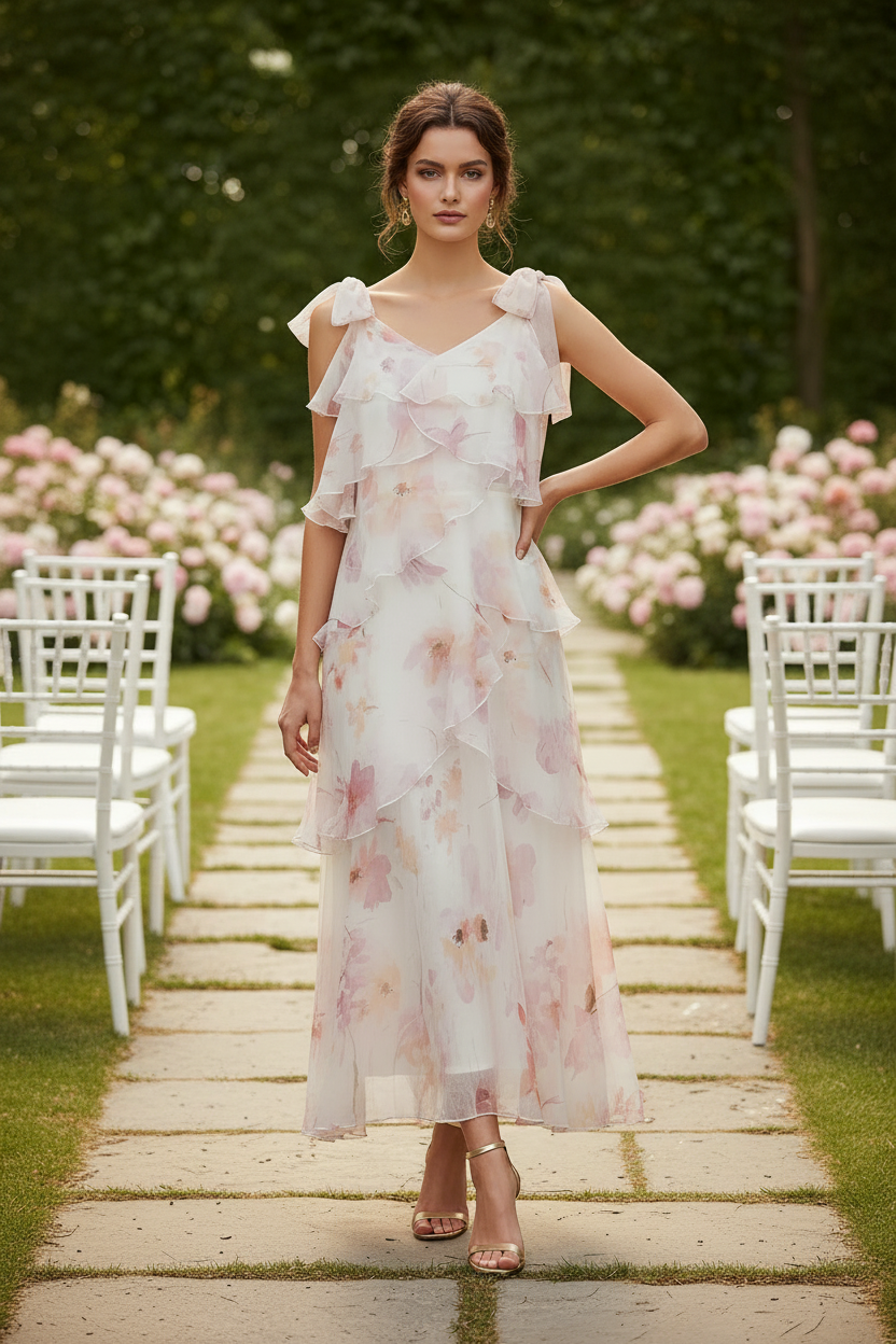 Vestido Olanes Floral Formal SC 05-26
